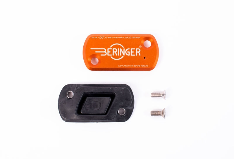 BERINGER Front Master Cylinder Cover Integrated Reservoir Orange