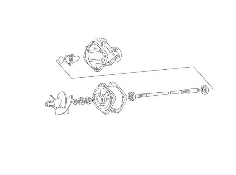 WSM Yamaha Super Jet 650 Turbine repair kit