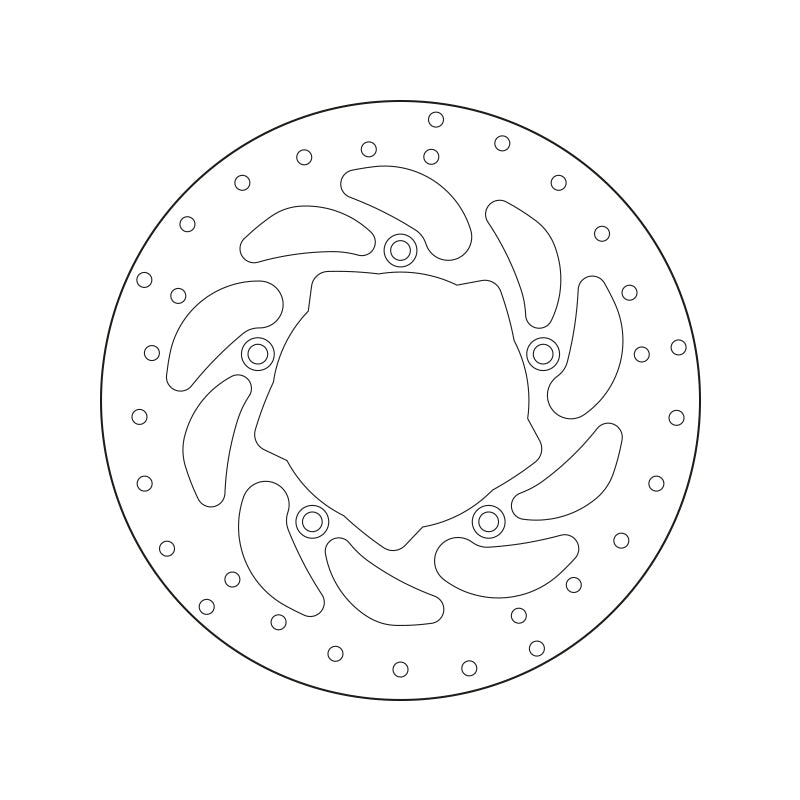 BREMBO Oro Fix Brake Disc - 68B407P9