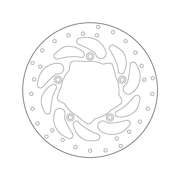 BREMBO Oro Fix Bremsscheibe - 68B407P9