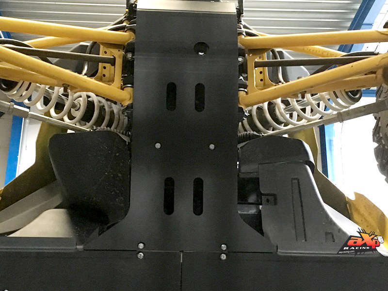 AXP Central skid plate - HDPE 10mm Yamaha YXZ1000R