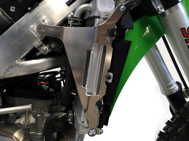 AXP Aluminium Radiator guard - Kawasaki KX250F - 1053137