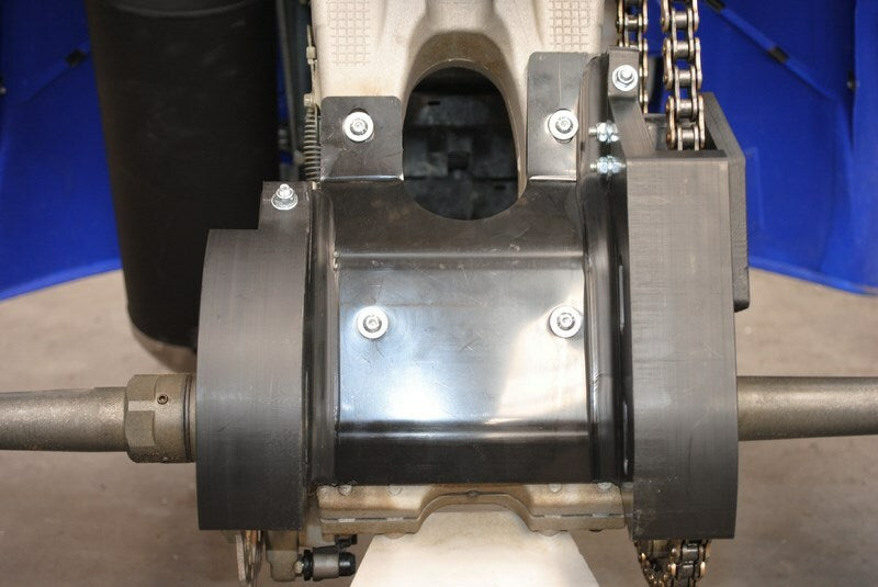 AXP Rear skid plate - HDPE 6mm Yamaha YFZ450R - 1053153
