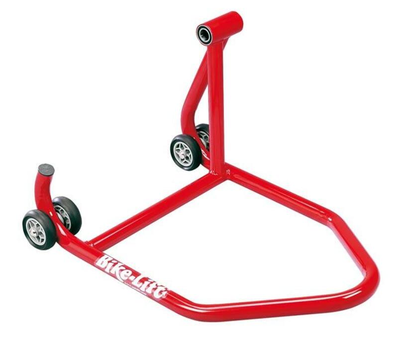 BIKE LIFT One Armed Rear Stand Right Hand Hold Red