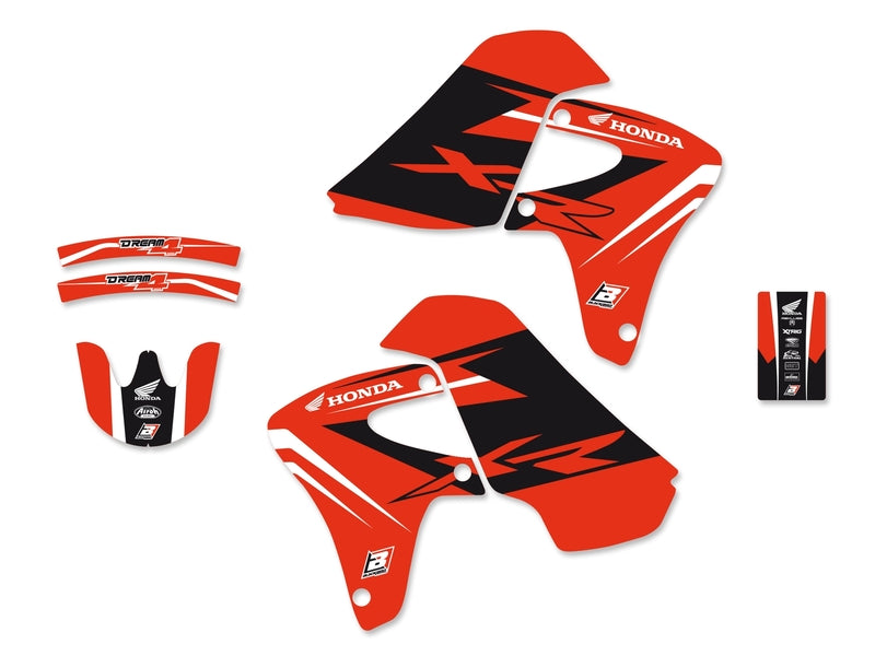 BLACKBIRD Dream Graphic 4 Graphic Kit Yamaha XR650F