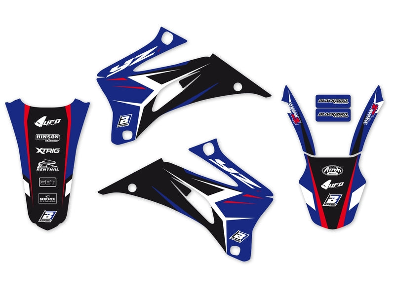BLACKBIRD Dream Graphic 4 Graphic Kit Yamaha YZ250/450F - 1053670