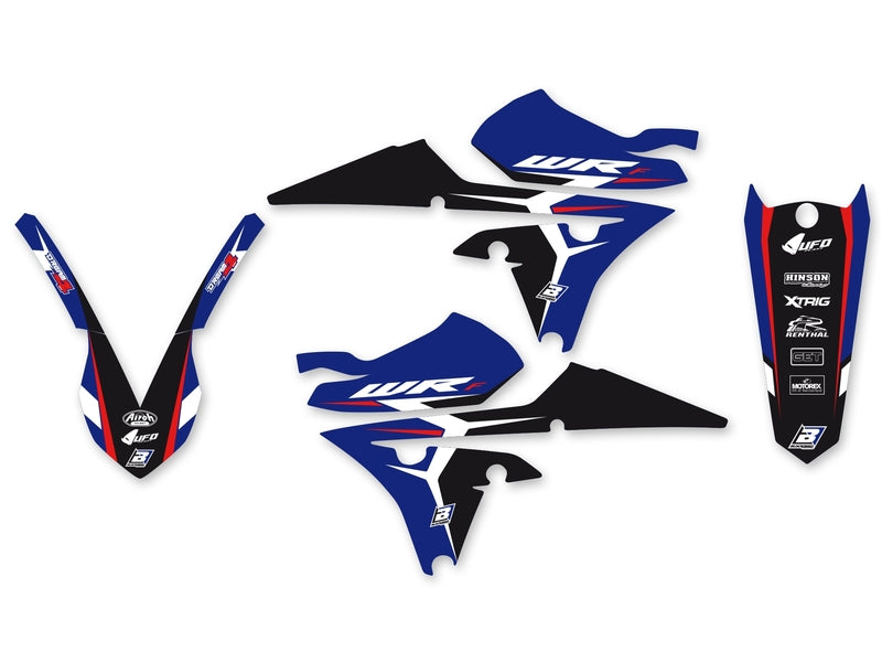 BLACKBIRD Dream Graphic 4 Graphic Kit Yamaha WR250/450F - 1053706
