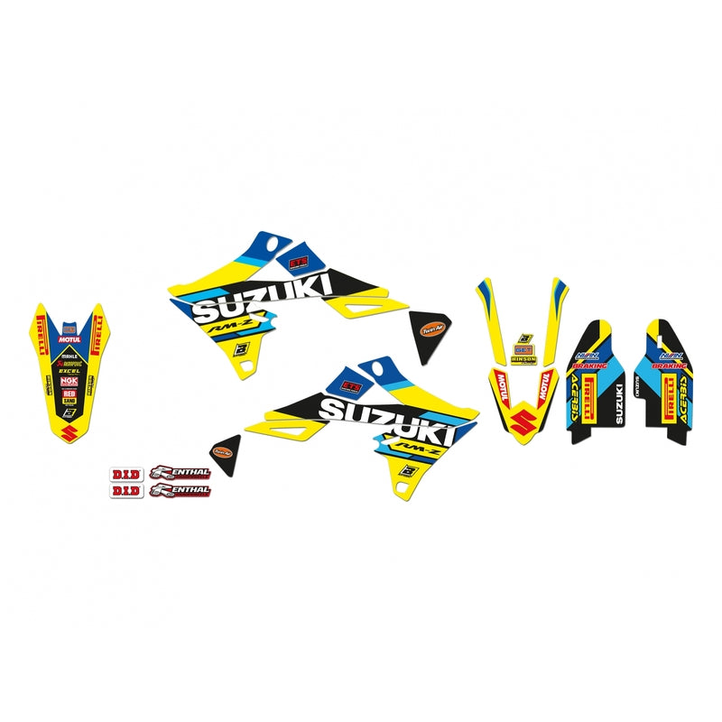 BLACKBIRD Graphic Kit Replica Racing Team 2019 Suzuki RM-Z250 - 1053737
