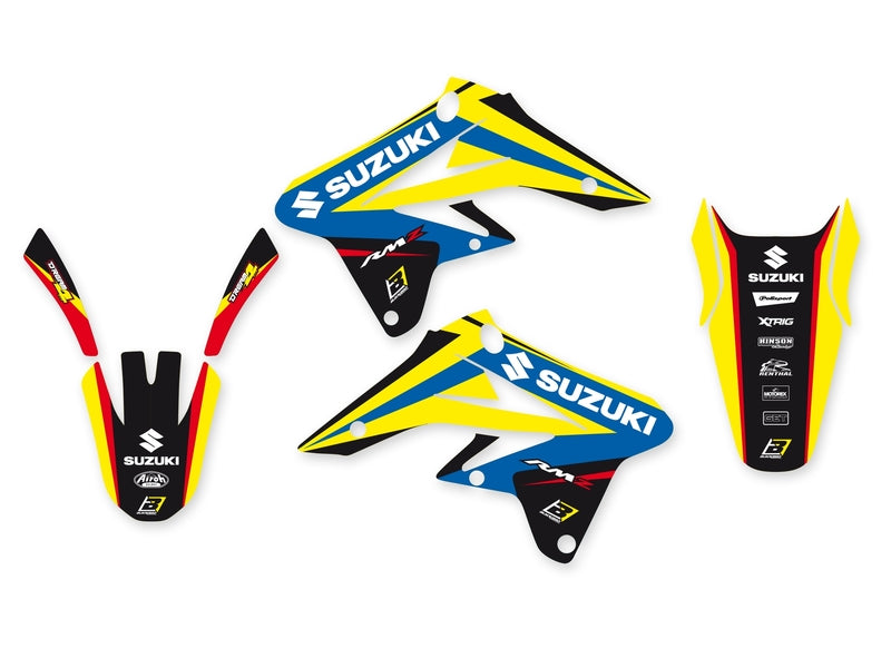 BLACKBIRD Dream Graphic 4 Complete Graphic Kit Suzuki RM-Z250 - 1053957