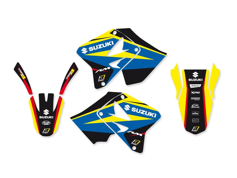 BLACKBIRD Dream Graphic 4 Complete Graphic Kit Suzuki RM125/250 - 1053962