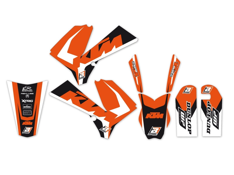 BLACKBIRD Dream Graphic 4 Complete Graphic Kit KTM SX85 - 1053993