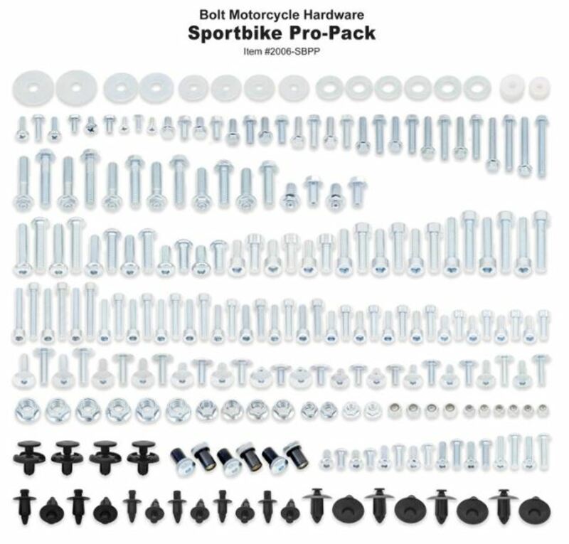 Bolt Sportbike Pro Pack for Honda/Kawasaki/Suzuki/Yamaha sports bikes