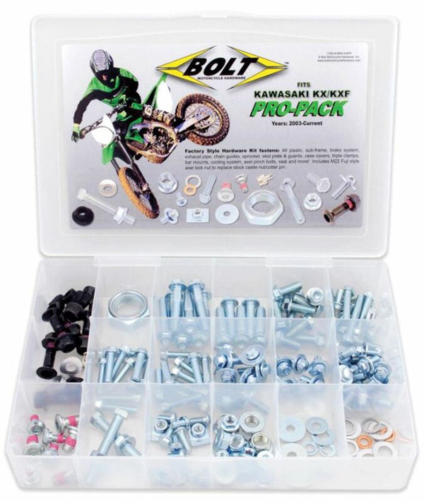 Bolt Pro Pack for Kawasaki KX/KX-F 125 to 450