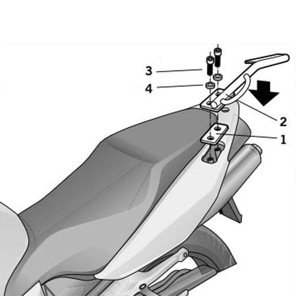 SHAD Top Master Fitting Honda - 1062436