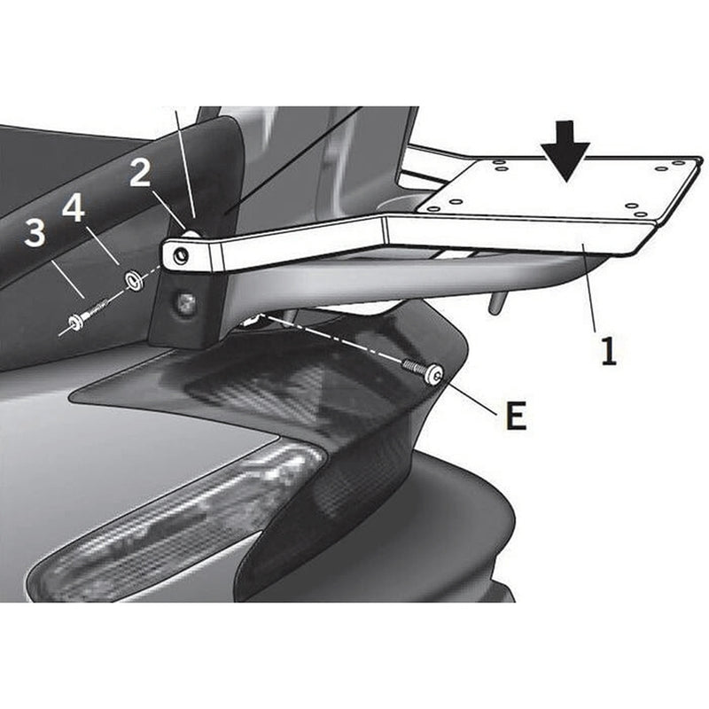 SHAD Top Master Fitting Kymco - 1062465
