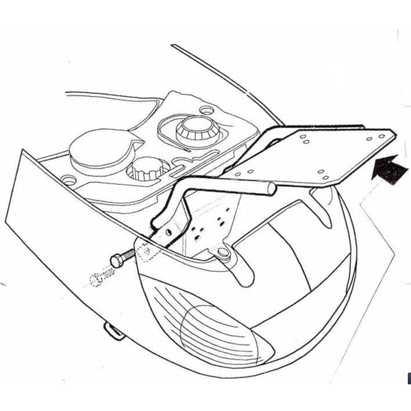 SHAD Top Master Fitting Peugeot - 1062535