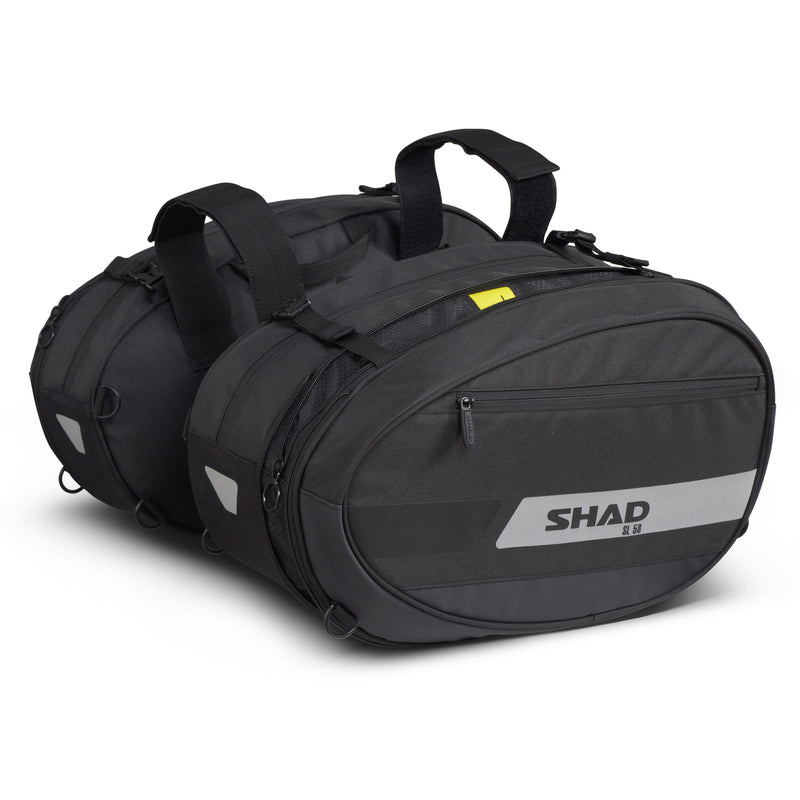 SHAD SL58 Saddle Bags Large Black 46-58L