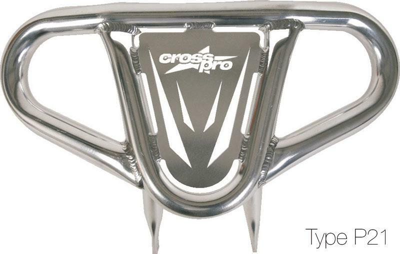 ART Type P21 Aluminium Front bumper - Polaris Scrambler 400/450/500