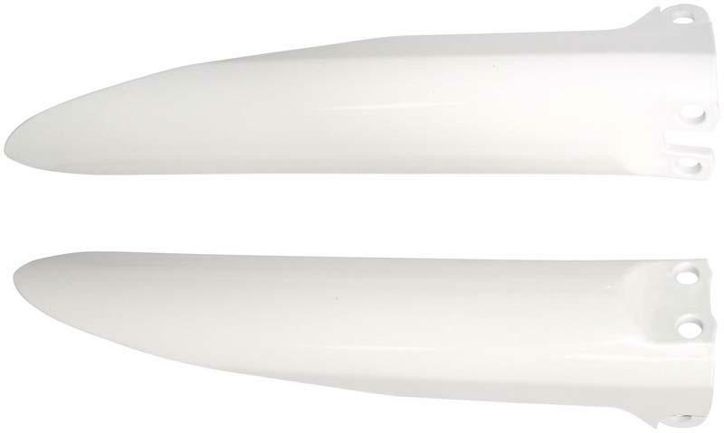 RACETECH Fork Guards - White - 1064855