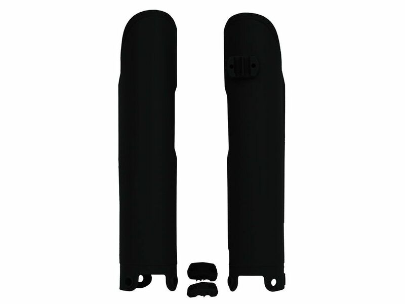 RACETECH Fork Guards - Black - 1065197