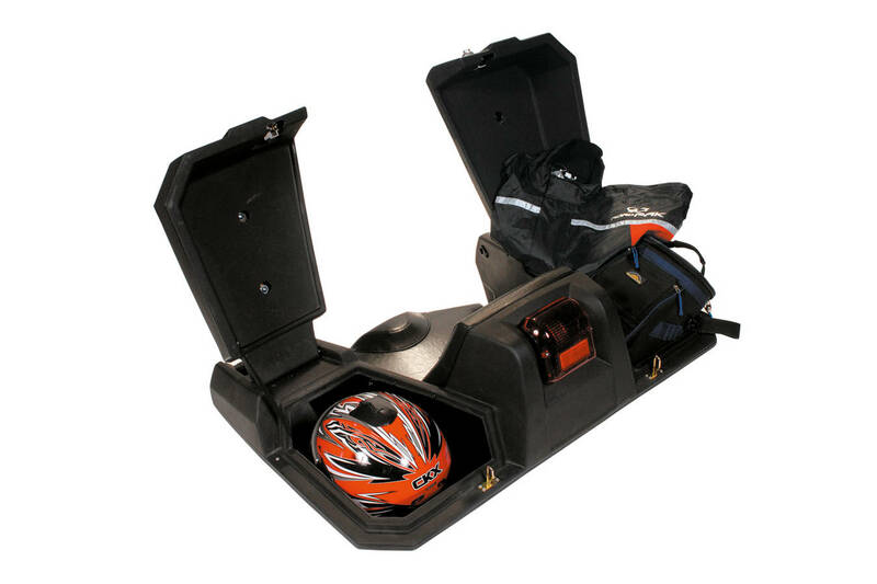 KIMPEX Deluxe Rear Cargo Box ATV Black 92L