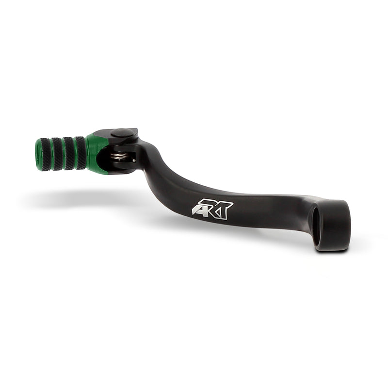 ART Shift Lever Alu Green Kawasaki KX250