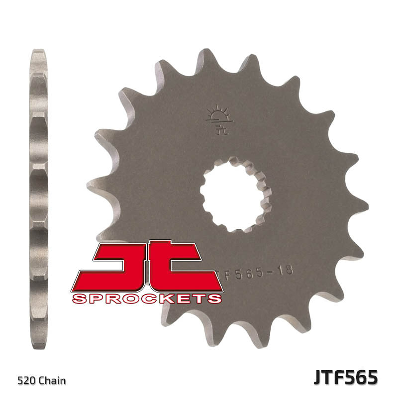 JT SPROCKETS Steel Standard Front Sprocket 565 - 520 - 1074287001