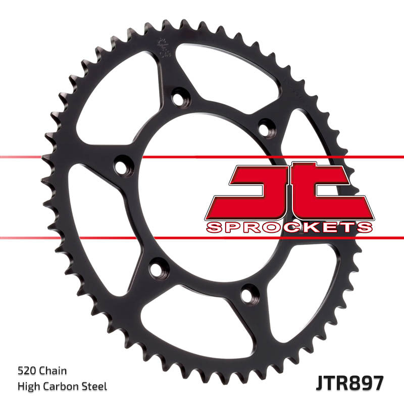 JT SPROCKETS Steel Standard Rear Sprocket 897 - 520 - 1075486003