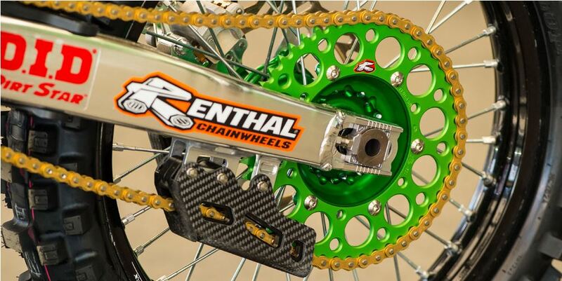RENTHAL Aluminium Ultra-Light Self-Cleaning Rear Sprocket 112U - 520 - 1075606016