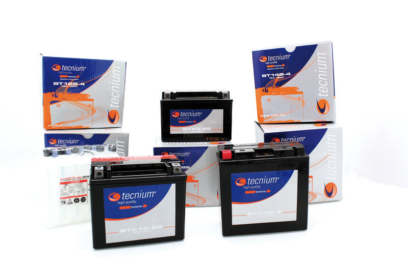 TECNIUM Battery Conventional with Acid Pack - BB12C-A - 1077820