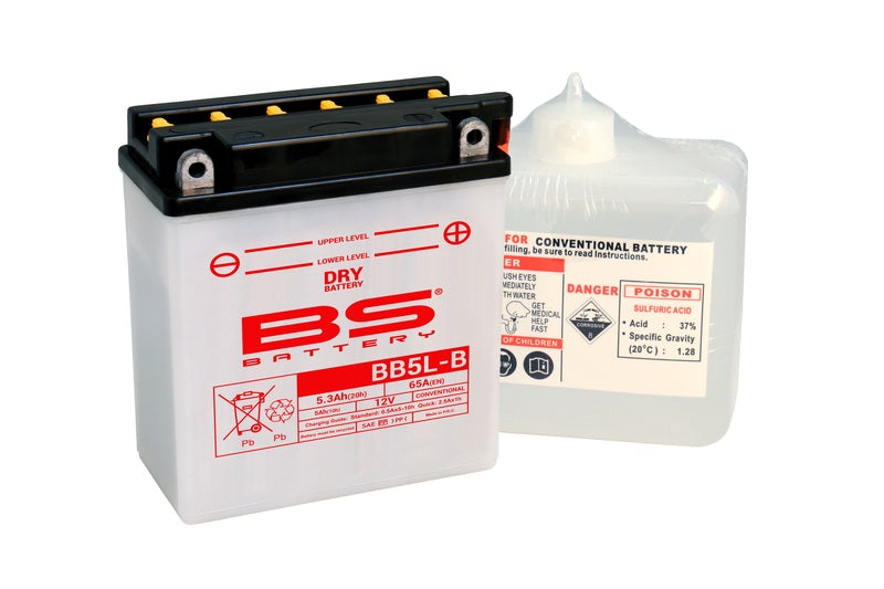 BS BATTERY Battery High performance with Acid Pack - BB5L-B