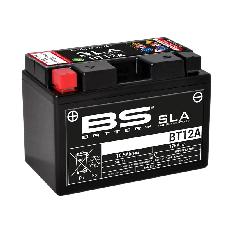 BS BATTERY SLA Battery Maintenance Free Factory Activated - BT12A