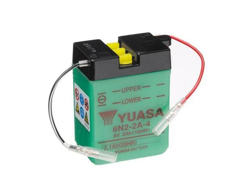 YUASA Battery Conventional without Acid Pack - 6N2-2A-4