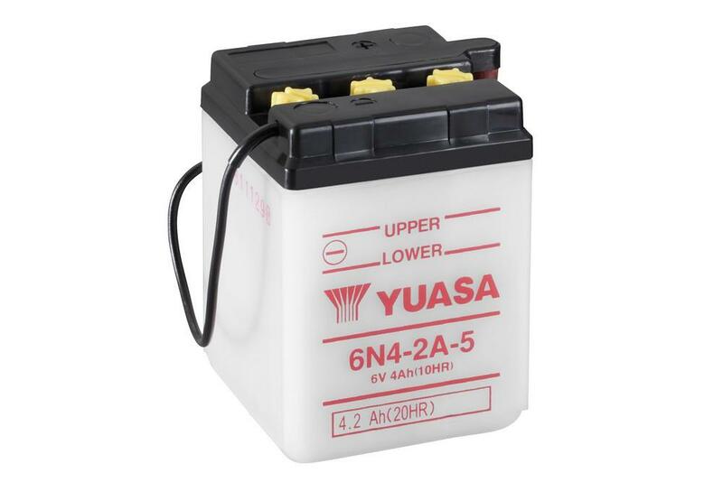 YUASA Battery Conventional without Acid Pack - 6N4-2A-5