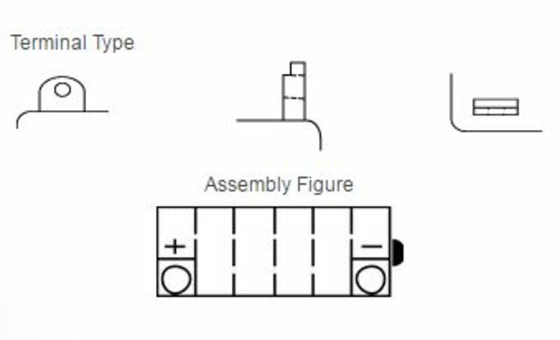 YUASA Battery Conventional without Acid Pack - YB9-B