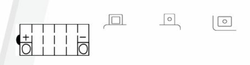 YUASA Battery Conventional without Acid Pack - YB16BA-1