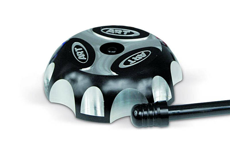 ART Fuel Tank Cap Aluminium Black Polaris Predator 500