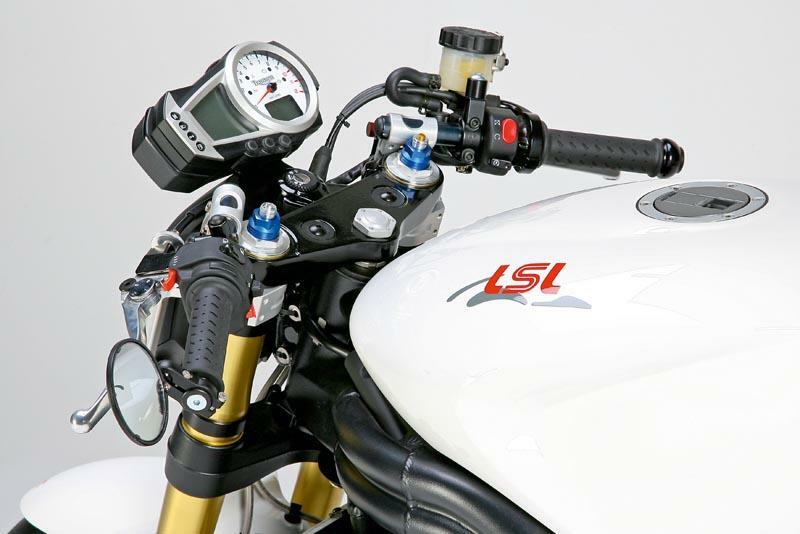 LSL Tour Match Raised Clip-on Bars - Triumph Speed Triple 1050
