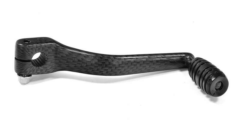 V PARTS Shift Lever Aluminium Carbon Texture Derbi - 1081812001