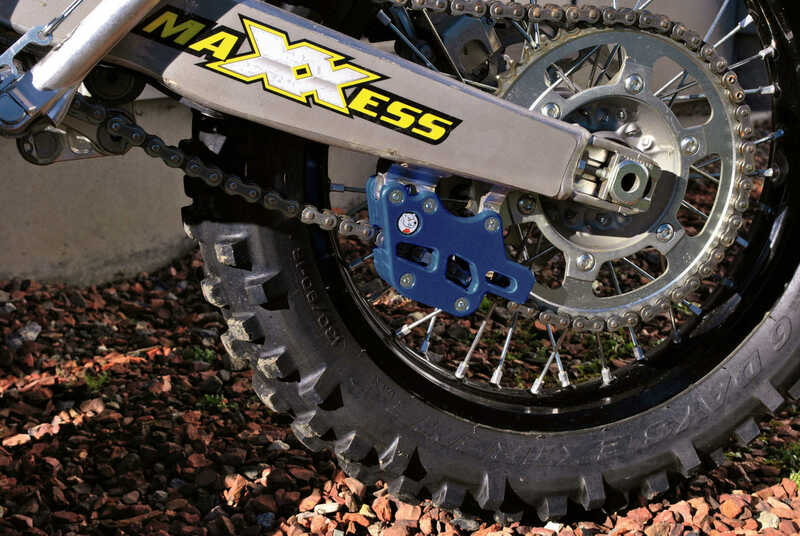 AXP Chain Guide Teflon Blue Yamaha YZ250F/450F