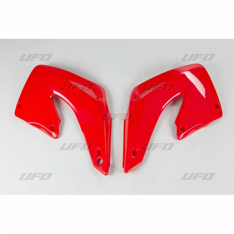 UFO Radiator Covers Red Honda CR125R/250R - 1086814001