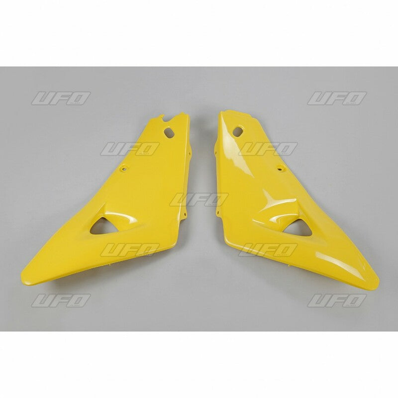 UFO Upper Radiator Covers Yellow Husqvarna