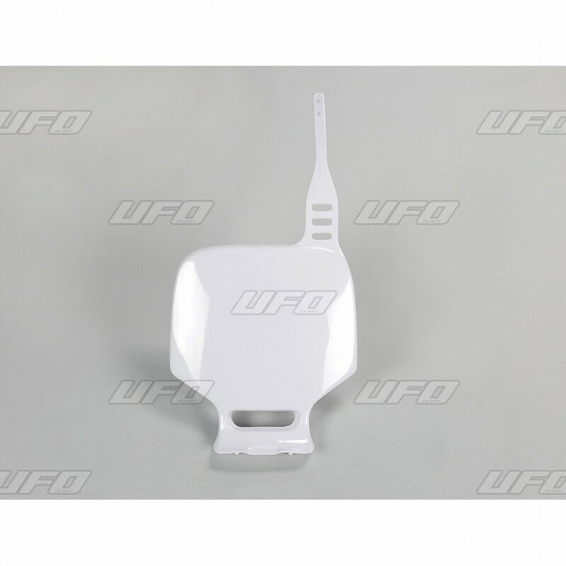 UFO Front Number Plate White YamahaYZ80/85