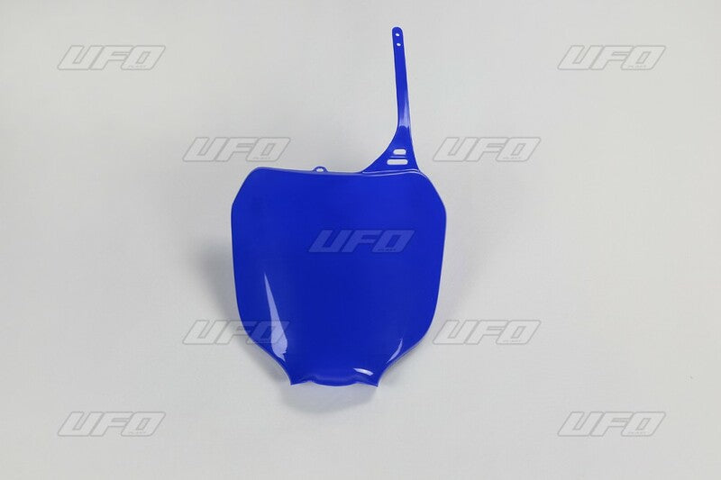 UFO Front Number Plate Blue Yamaha
