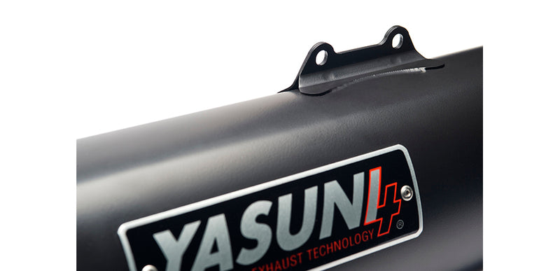 YASUNI Scooter 4 Full Exhaust System - Carbon HONDA SH 300