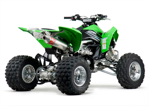 YOSHIMURA RS2 Inox Komplettauspuffanlage - Kawasaki KFX 450
