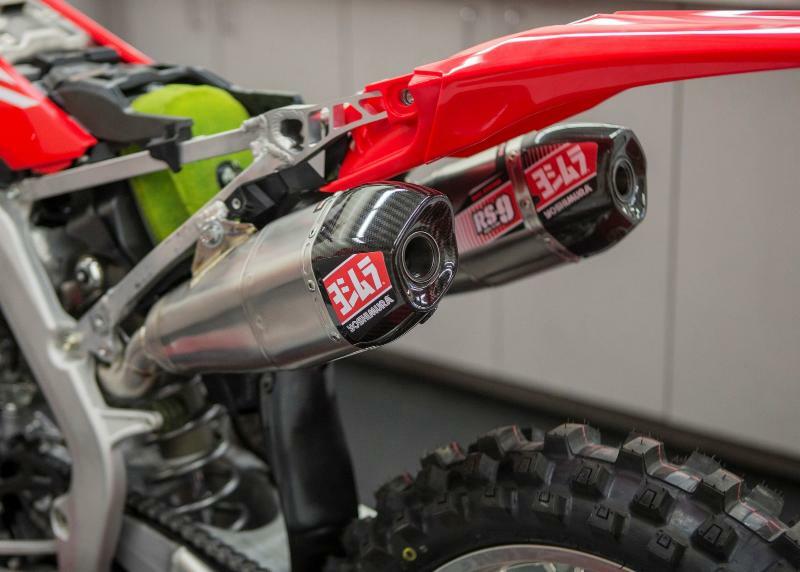 YOSHIMURA USA RS9T Full Exhaust System - Honda CRF 450 R - 1088485001