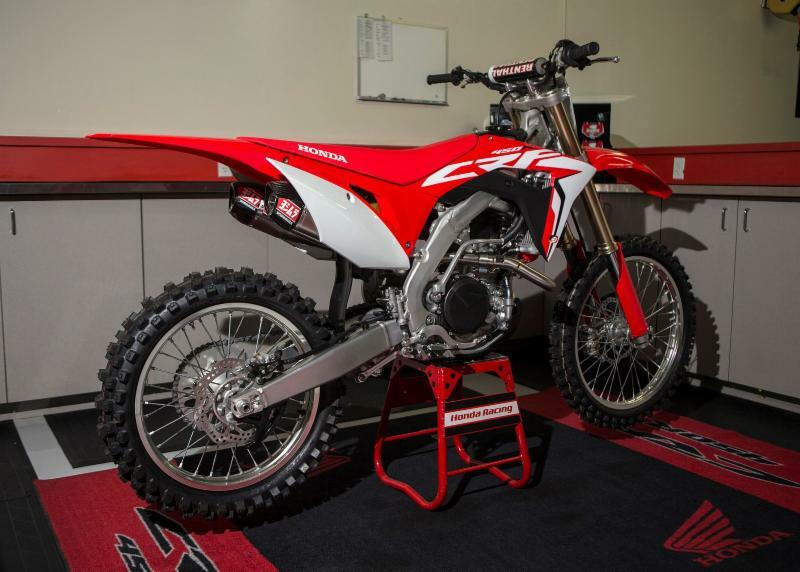 YOSHIMURA USA RS9T Full Exhaust System - Honda CRF 450 R - 1088485001
