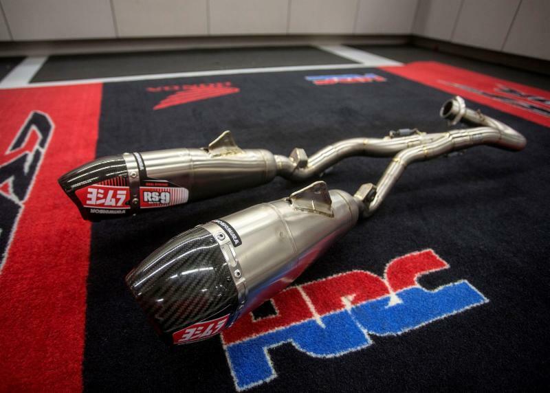 YOSHIMURA USA RS9T Full Exhaust System - Honda CRF 450 R - 1088486001