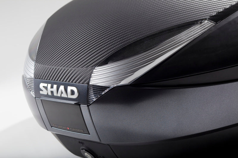 SHAD SH48 DG Top Case + Backrest Dark Grey